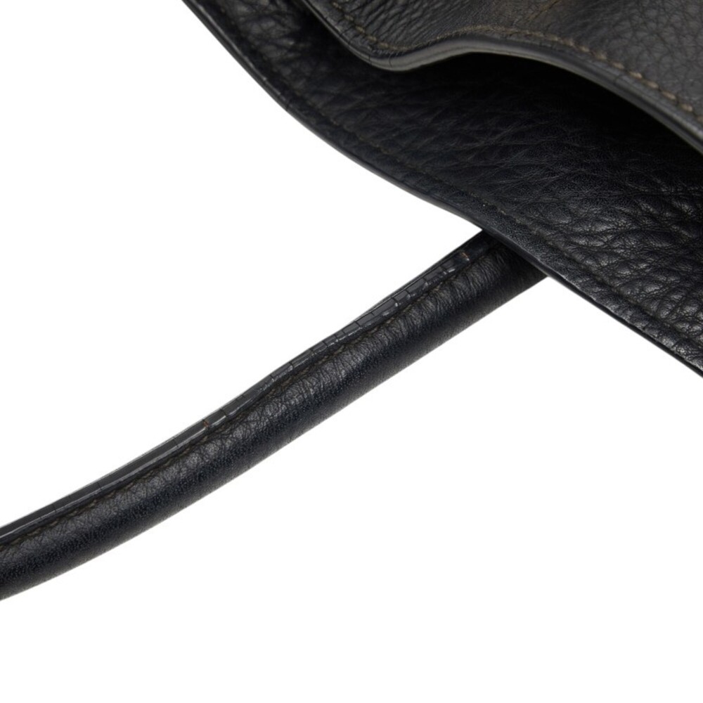 PRADA Black Leather Shoulder Bag - Picture 8 of 13